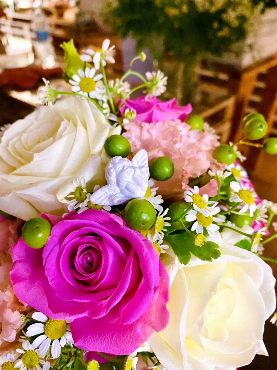 Vermeer - Bouquet di Roselline e Lisianthus - immagine 2
