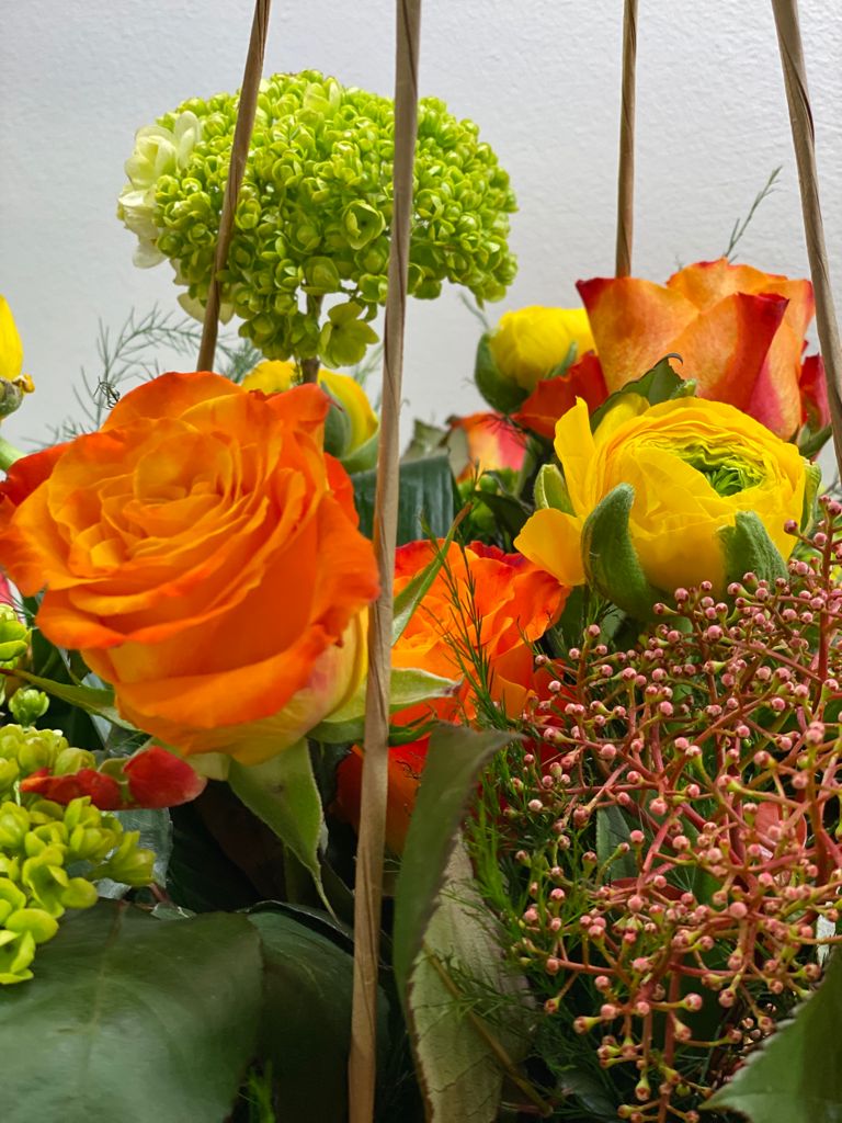 Artemisia Gentileschi - Bouquet in box di Rose e Ranuncoli - immagine 3