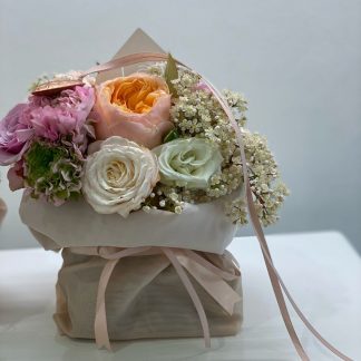 festa della mamma, regalo, composizione, organza