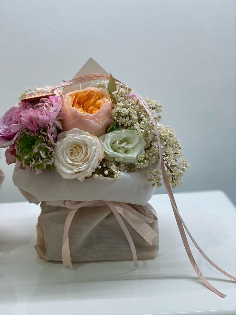 festa della mamma, regalo, composizione, organza