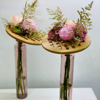 peonie, rose inglesi, composizione, ranuncoli